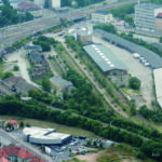 Alter Leipziger Bahnhof aus der Luft