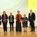 Verleihung der Ehrenmünze der Stadt Dresden an André Lang für sein Engagement in der Erinnerungskultur